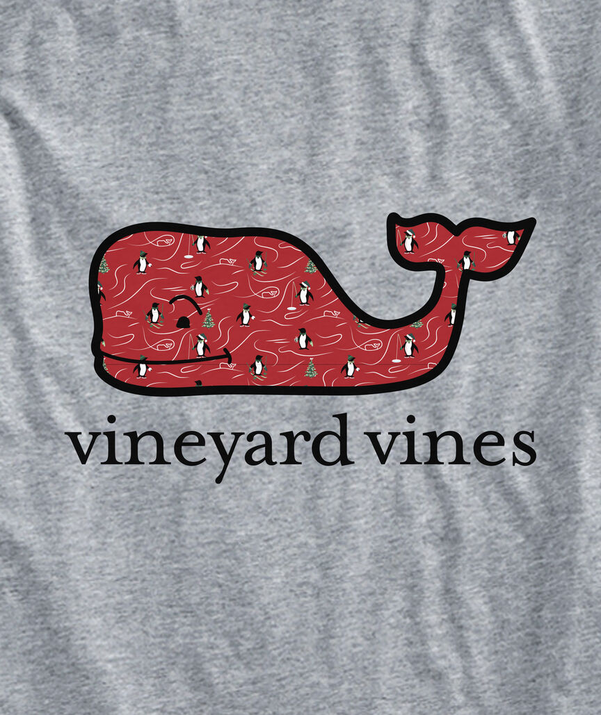 OUTLET Penguin & Whales Whale Long-Sleeve Tee