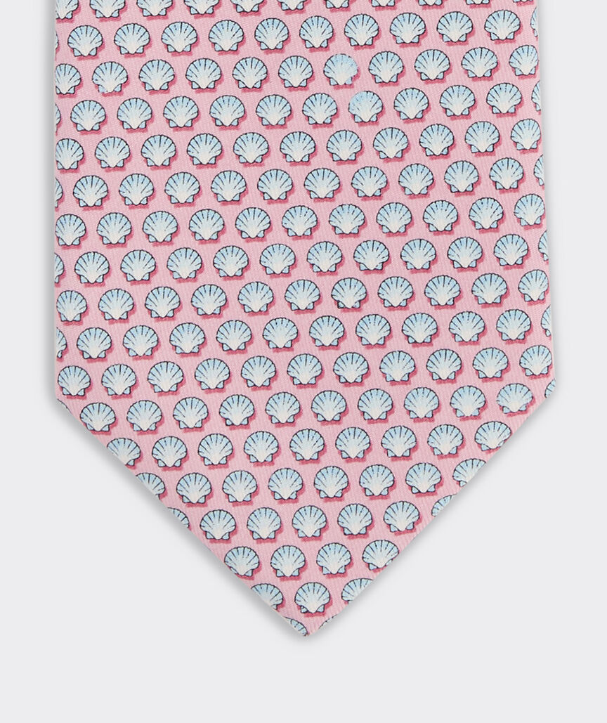 Sea Scallop Silk Tie
