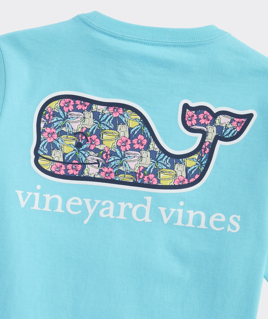 Boys' Sand Bucket Whale Short-Sleeve Pocket Tee