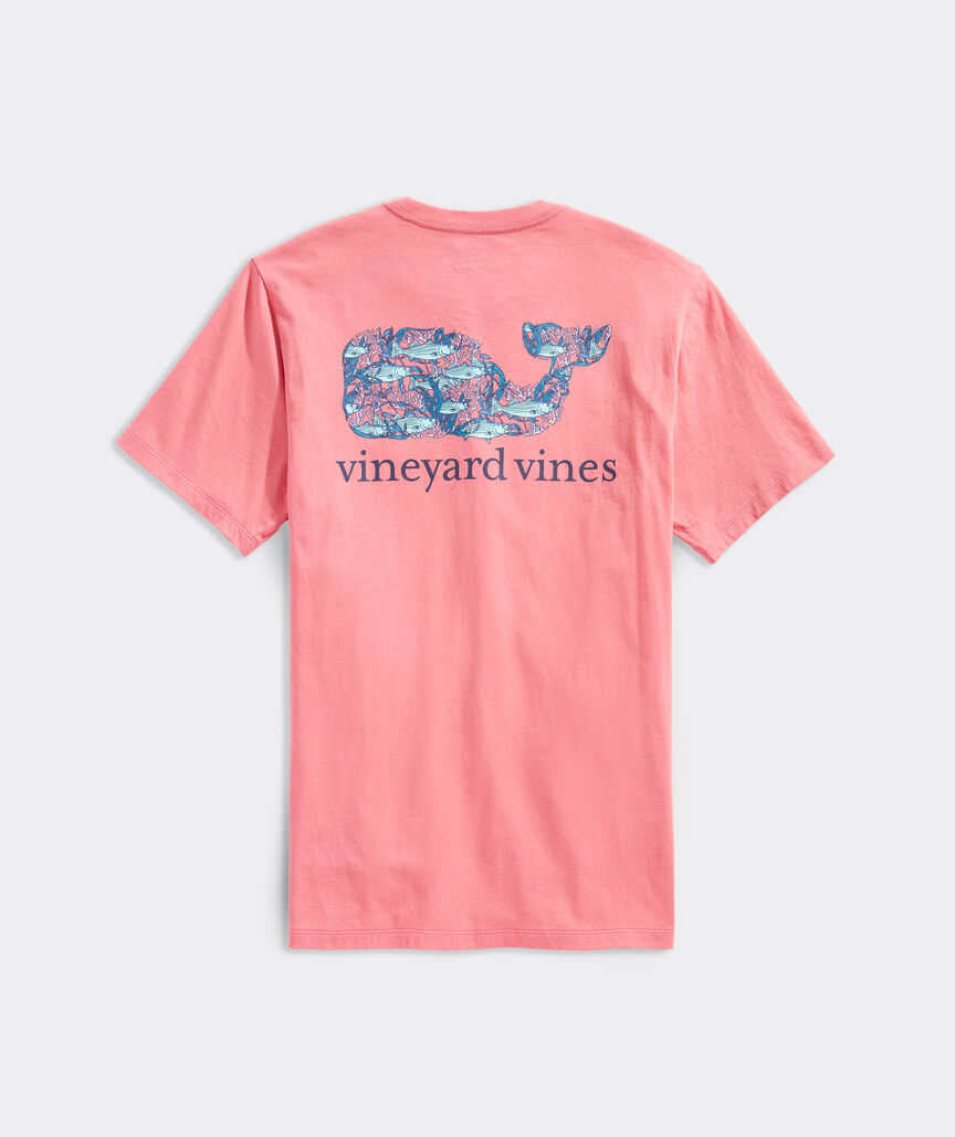 Shop Bass & Coral Whale Fill Short-Sleeve Pocket Tee at vineyard vines