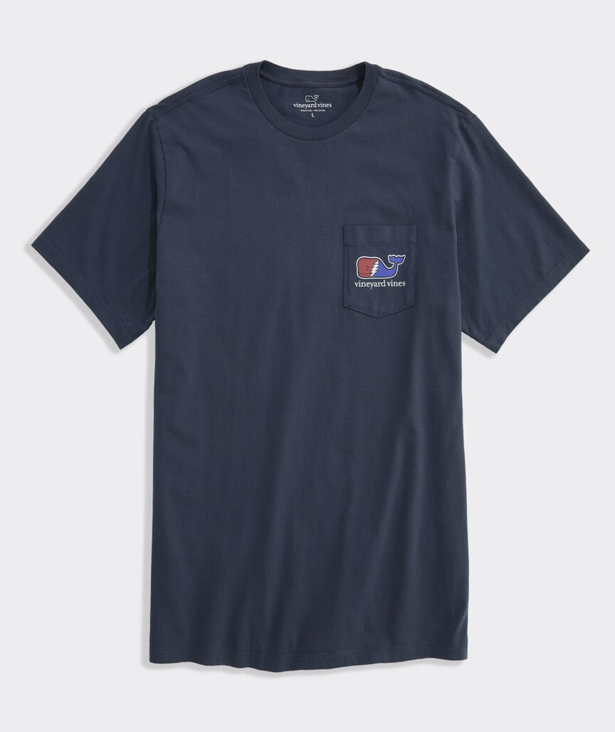 Grateful Dead x vineyard vines Whale Short-Sleeve Pocket Tee