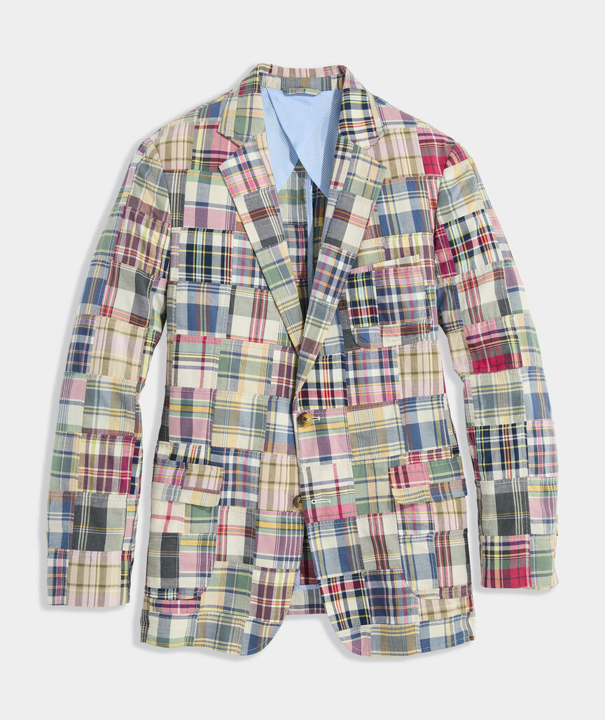 Madras Patchwork Vos Sport Coat