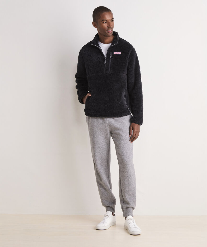 New England High-Pile Fleece Quarter-Zip