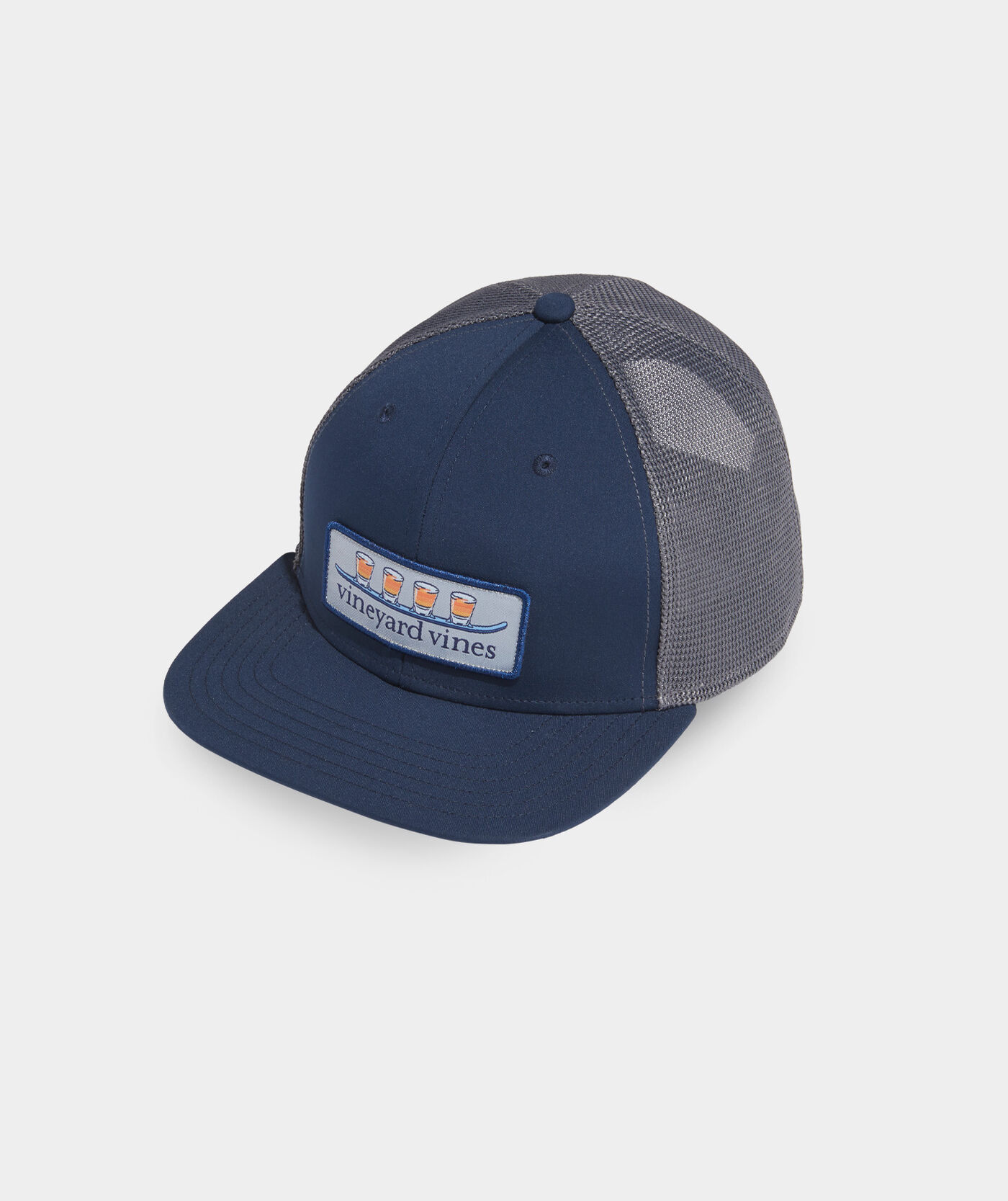 Shop Shot Ski Patch Performance Trucker Hat at vineyard vines