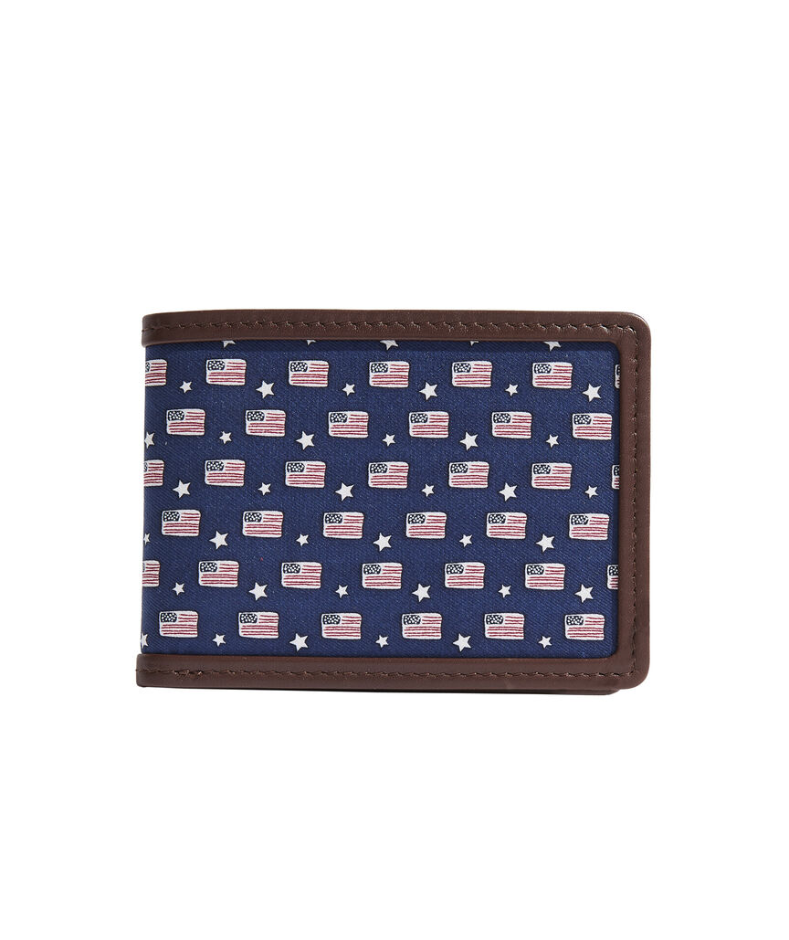 OUTLET Heritage Vineyard Whale Billfold Wallet