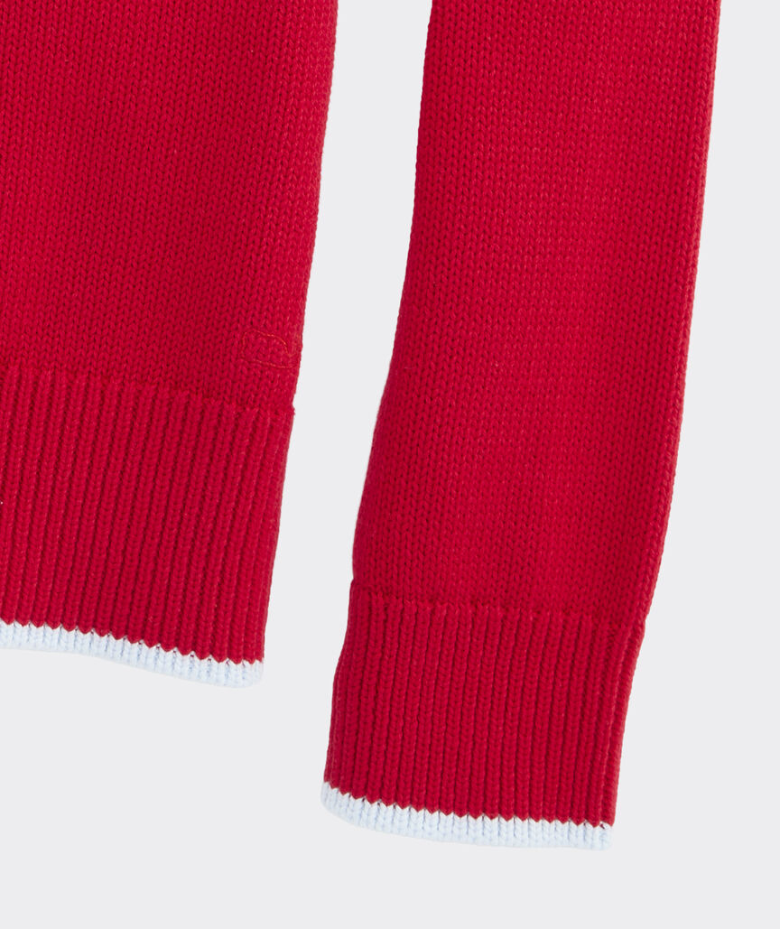 Girls' Katie Cotton Lobster Rollneck Sweater