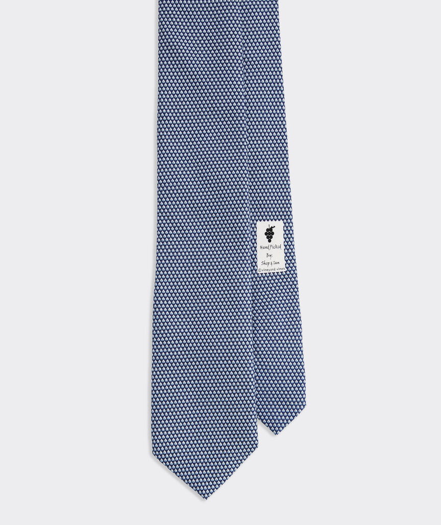 Mini Sailboats Silk Tie