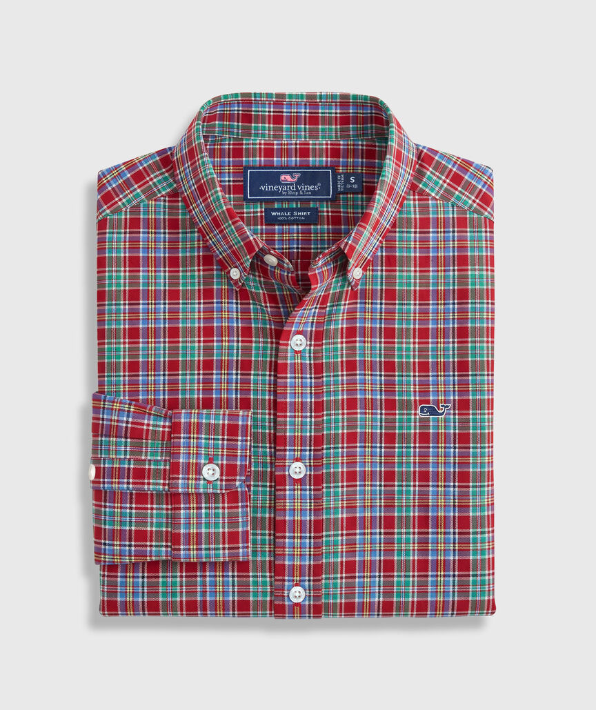 OUTLET Boys' Twill Plaid Shirt