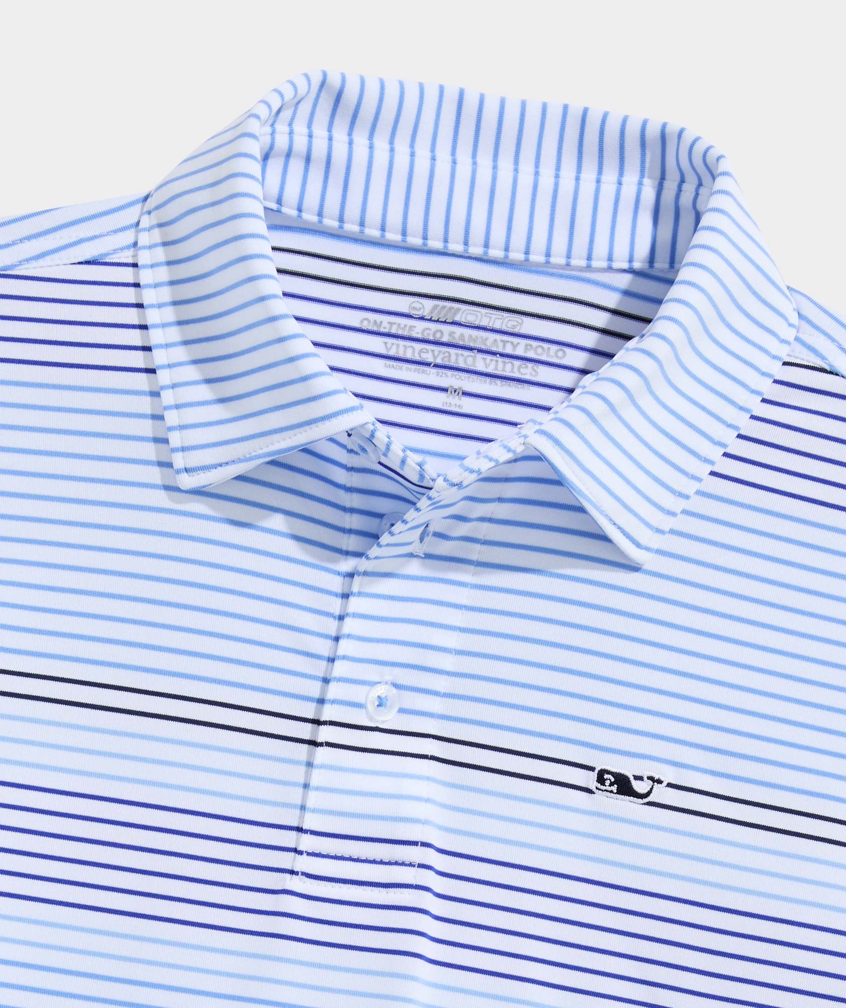 Boys' Harborview Stripe Sankaty Performance Polo