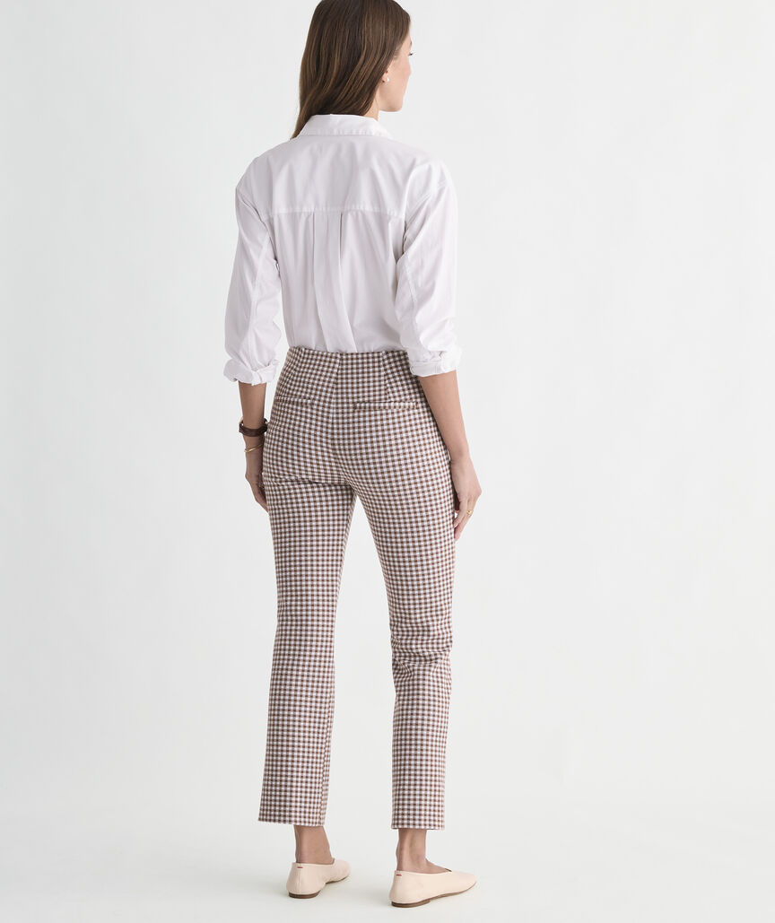 Gingham Peyton Ponte Pants