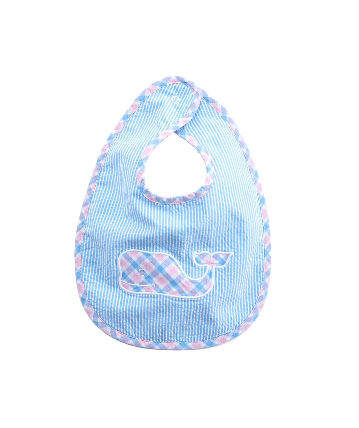 Shop Baby Boy Seersucker Bib at vineyard vines