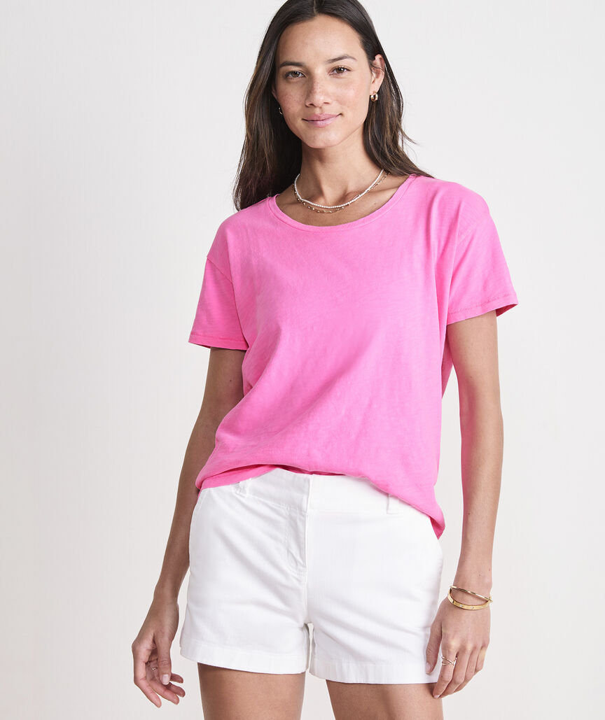 Slub Jersey Relaxed Tee