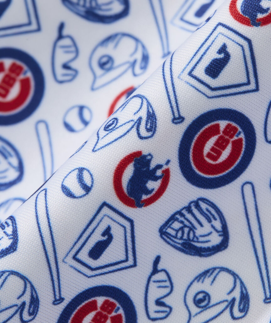 Chicago Cubs Performance Sankaty Polo