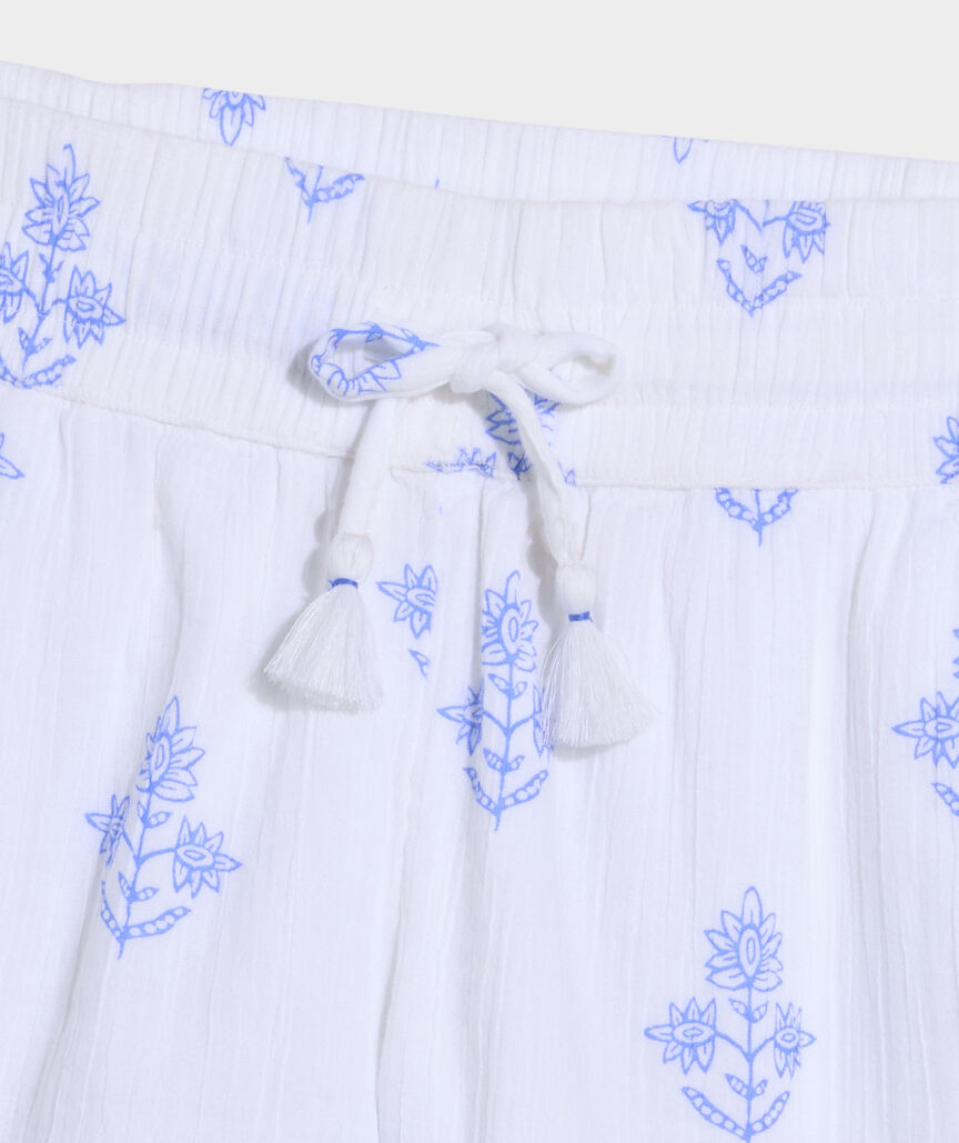 Frankie Gauze Pull-On Shorts