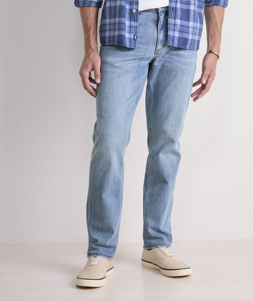Slim Straight Indigo Jeans