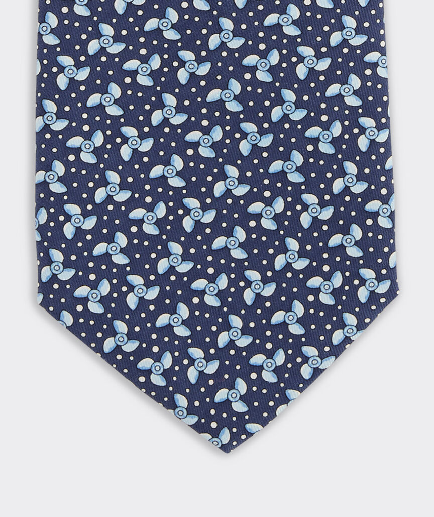 Propellers Silk Tie