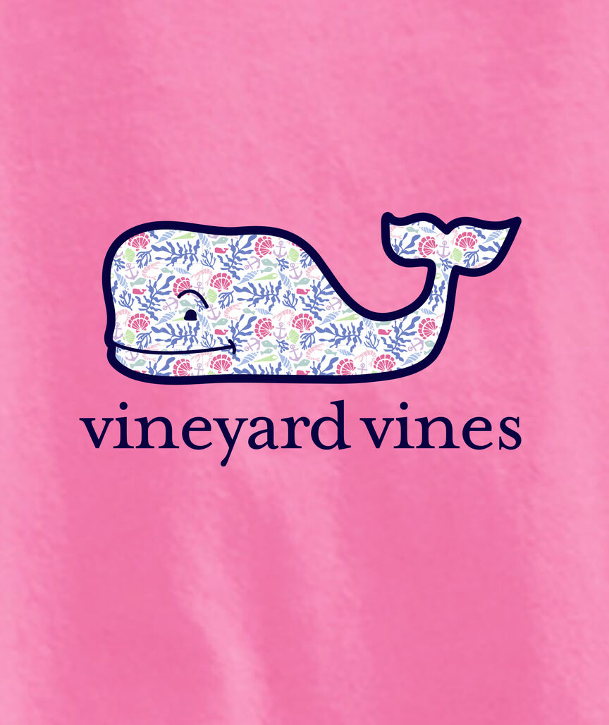 OUTLET Girls' Holiday Sea Chappy Whale Short-Sleeve Pocket Tee