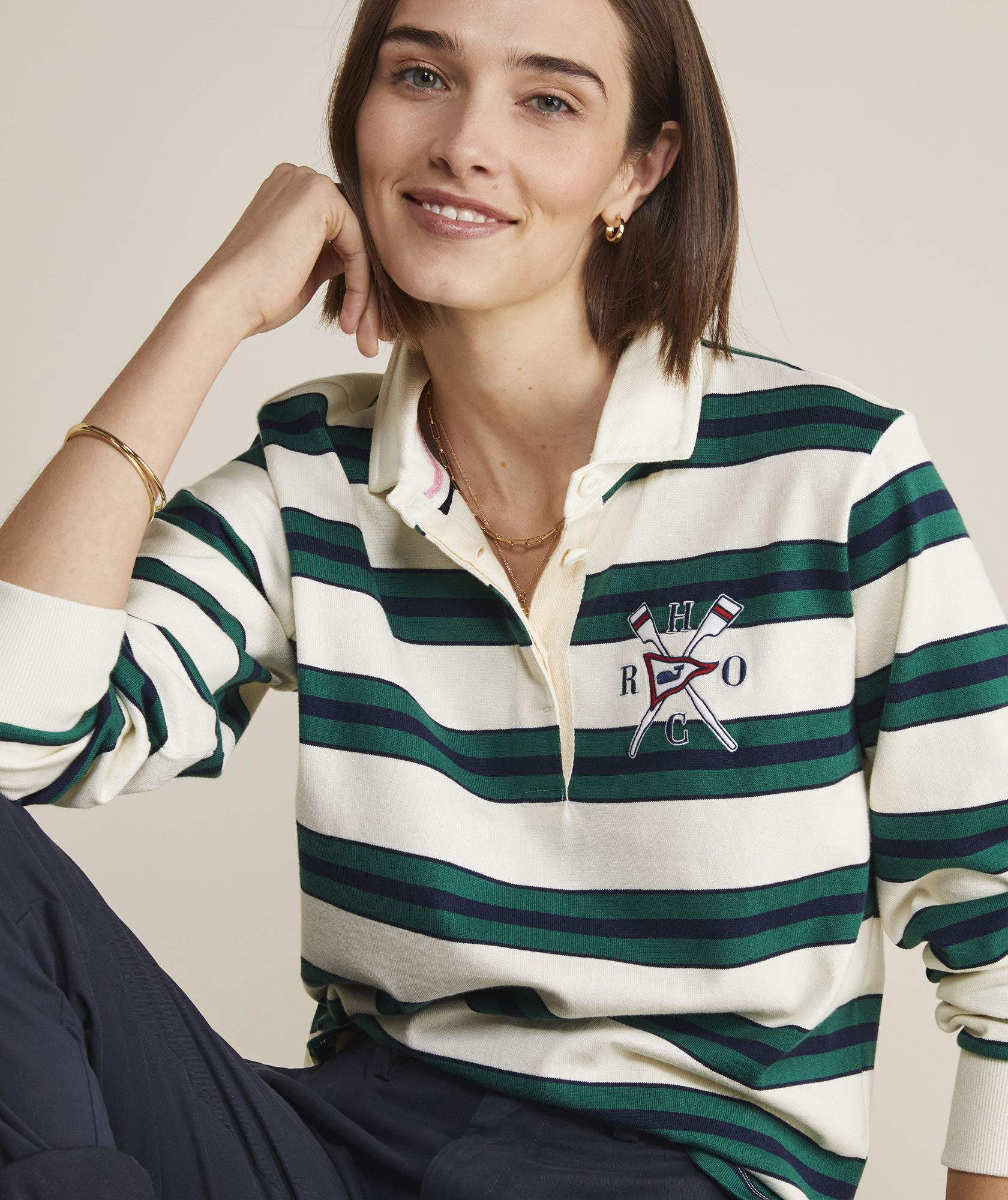 Shop Womens Limited-Edition Head Of The Charles® Heritage Striped Rugby ...