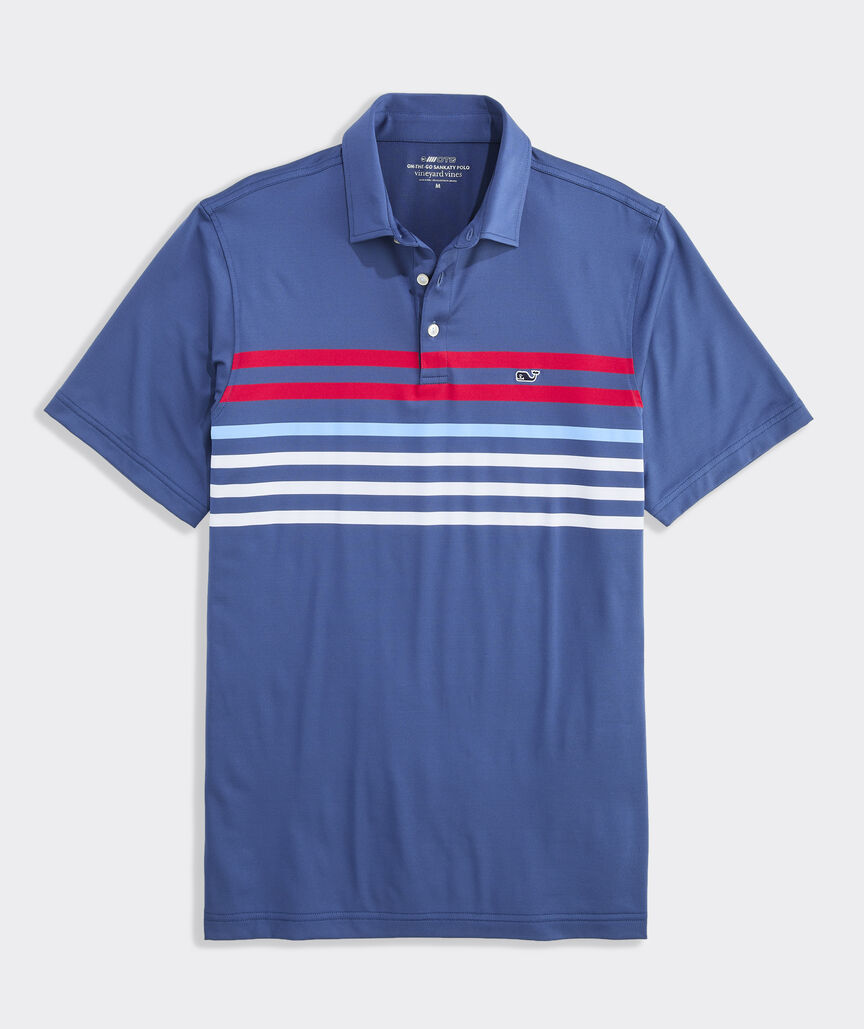 Performance Chest Stripe Sankaty Polo