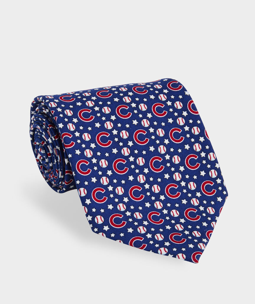 Chicago Cubs Silk Tie