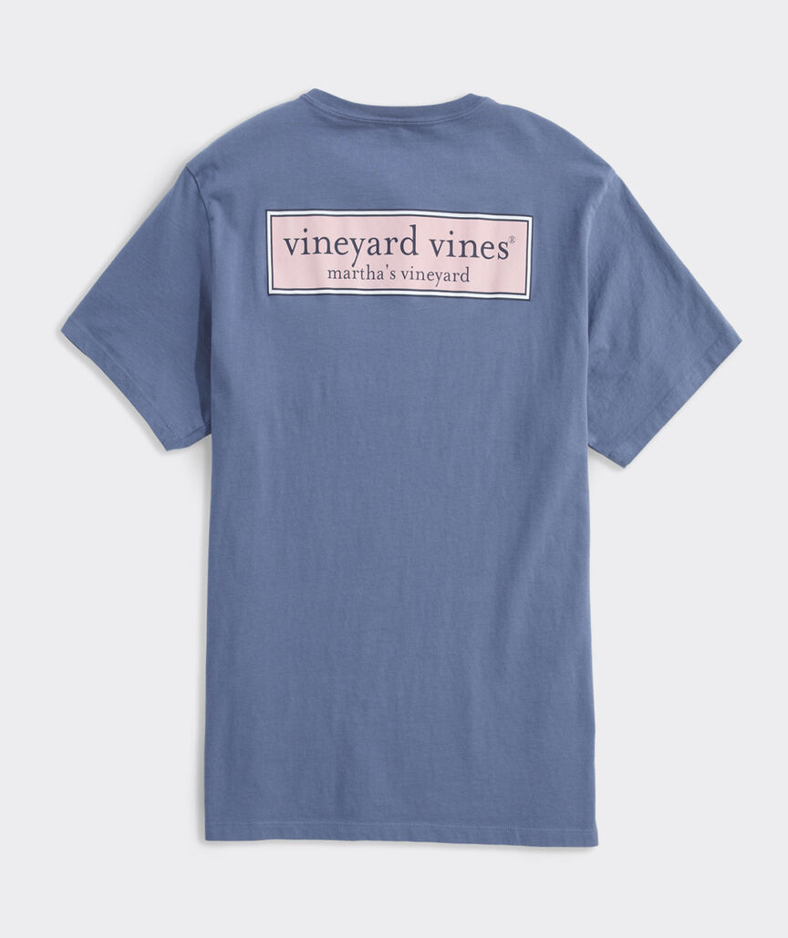 Classic Logo Box Short-Sleeve Pocket Tee