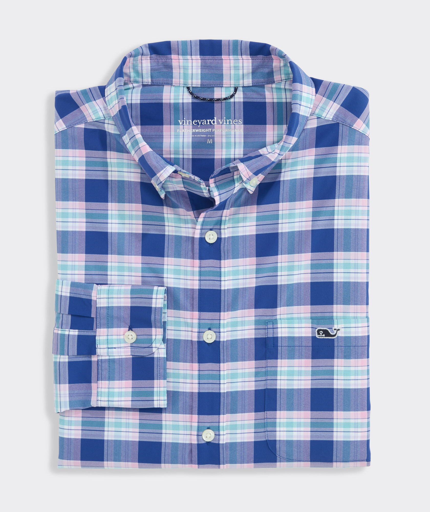 Performance Coconut Key Plaid Featherweight Shirt