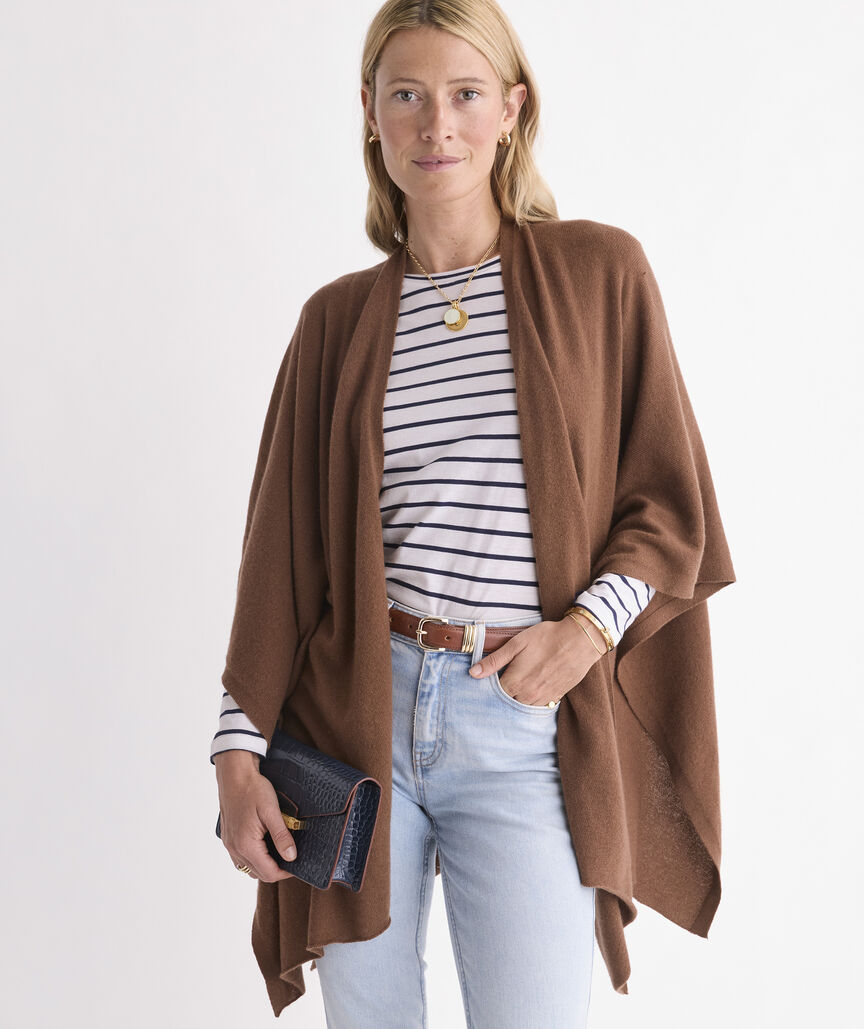 Wrap Poncho Sweater