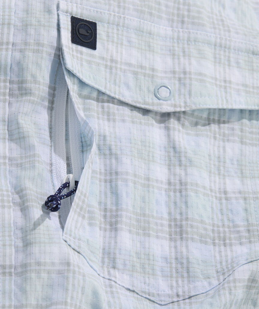 Performance Permit Plaid Harbor Shirt