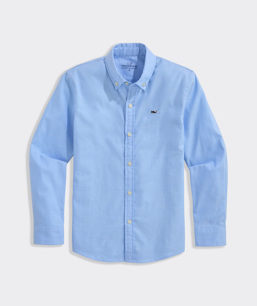 Boys' Seawall Solid Oxford Shirt