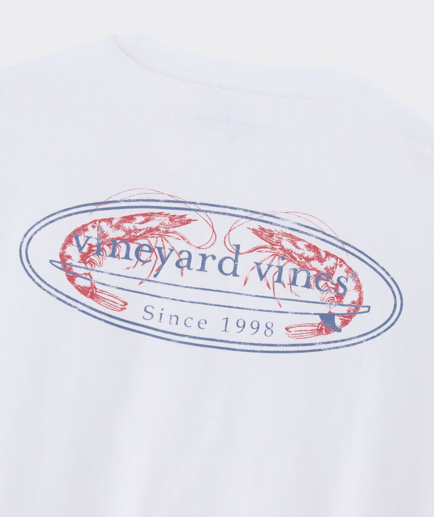 Surf Logo Shrimp Long-Sleeve Pocket Tee
