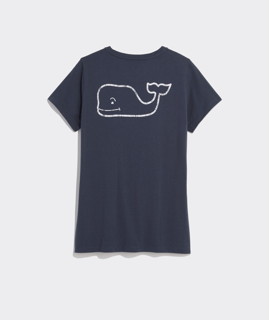 Vintage Whale Short-Sleeve Pocket Tee
