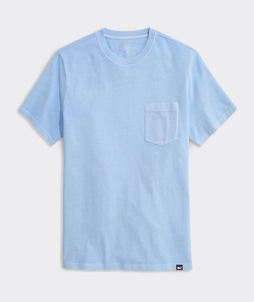 Surf Short-Sleeve Garment-Dye Pocket Tee
