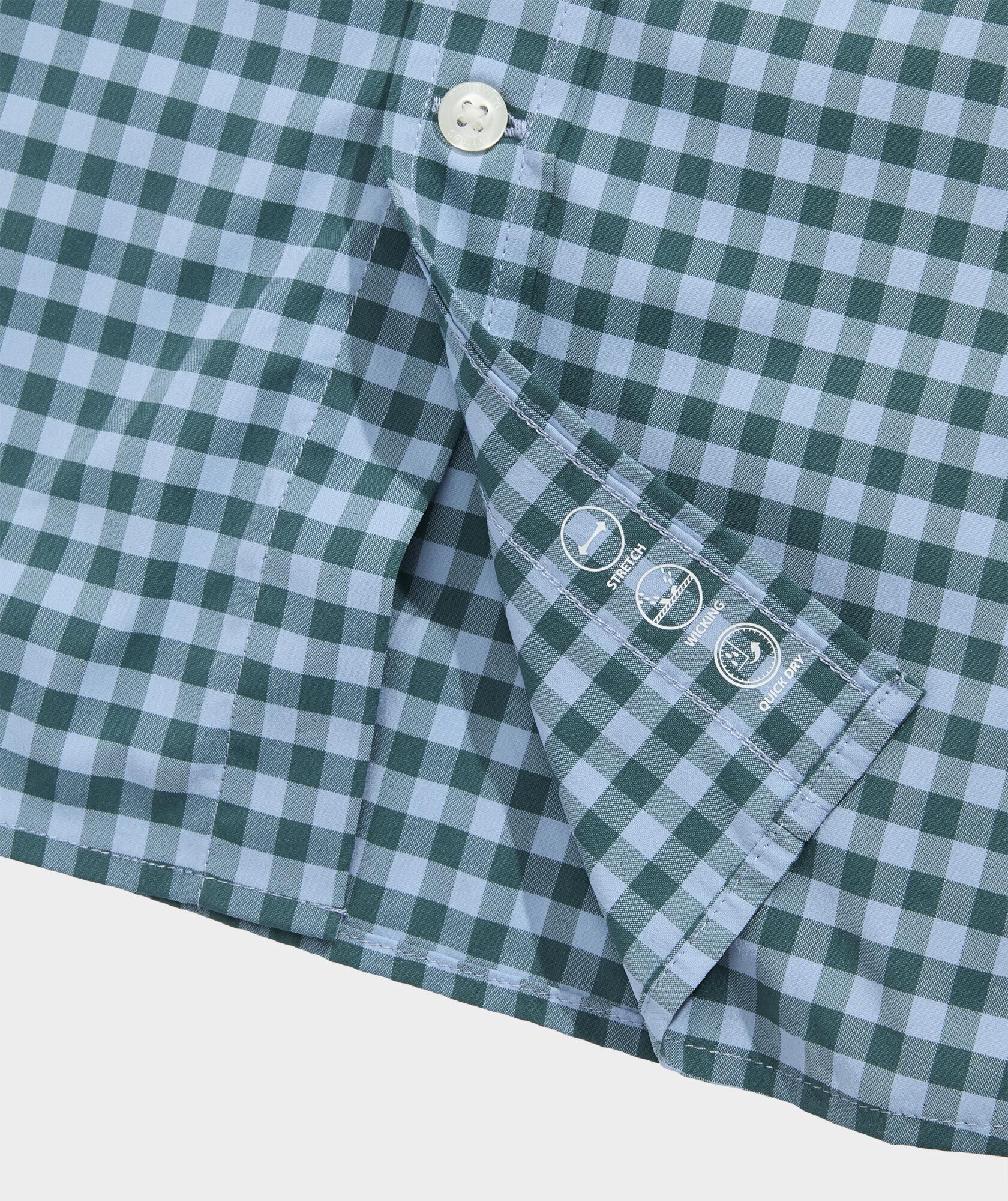 Performance Topsail Gingham Featherweight Shirt