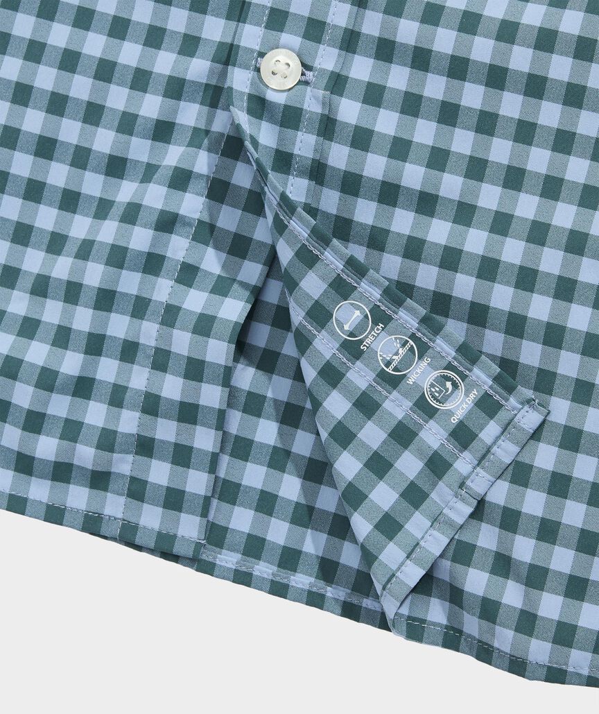 Performance Topsail Gingham Featherweight Shirt