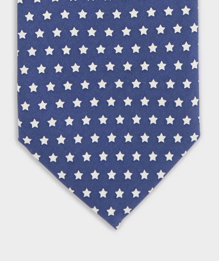 Stars & Stripes Double-Sided Printed Tie