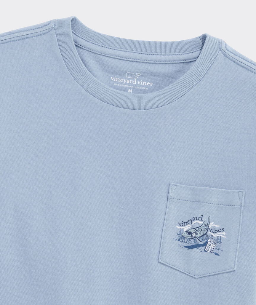 Boys' Bonefish Walkman Short-Sleeve Pocket Tee