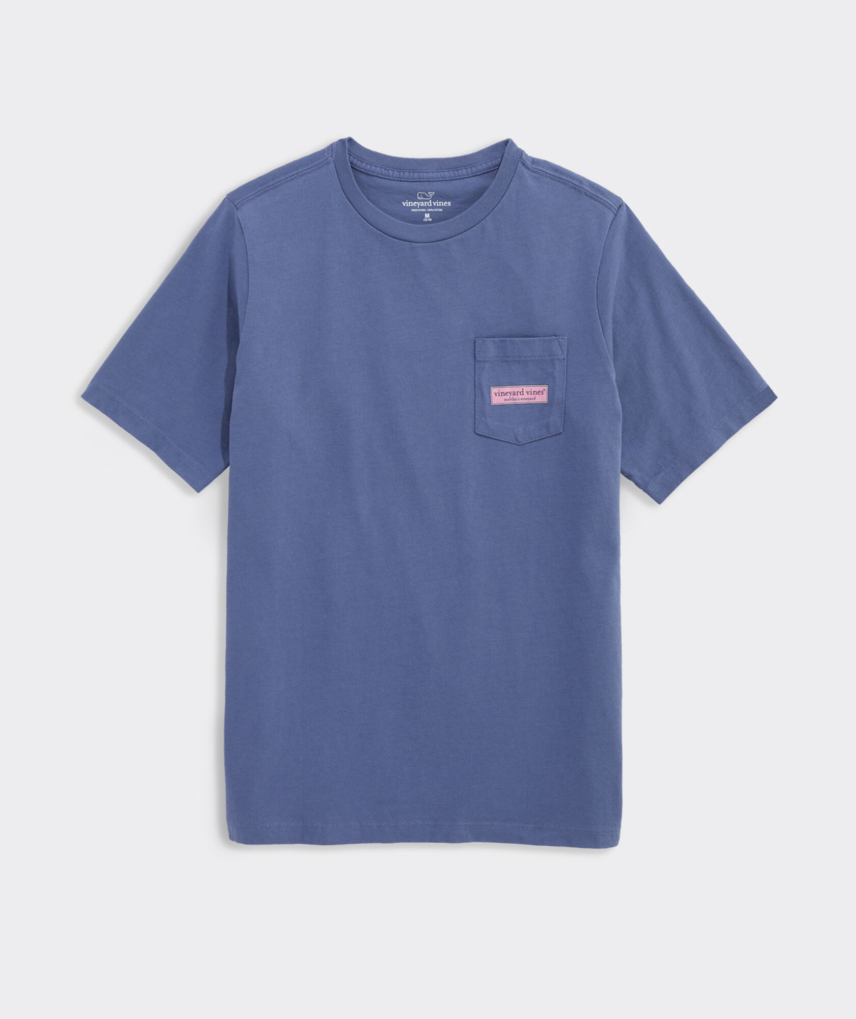 Boys' Classic Logo Box Short-Sleeve Pocket Tee