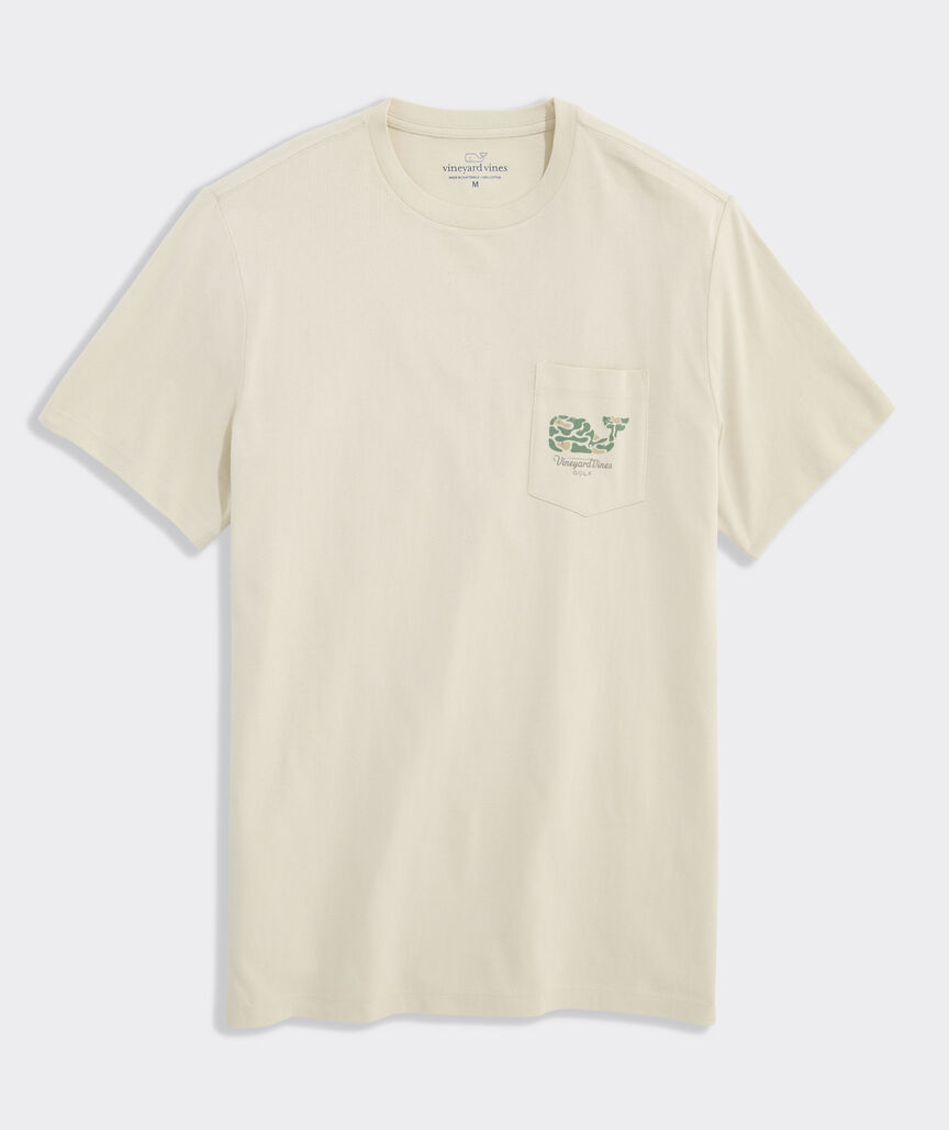 Golf Course Whale Short-Sleeve Pocket Tee