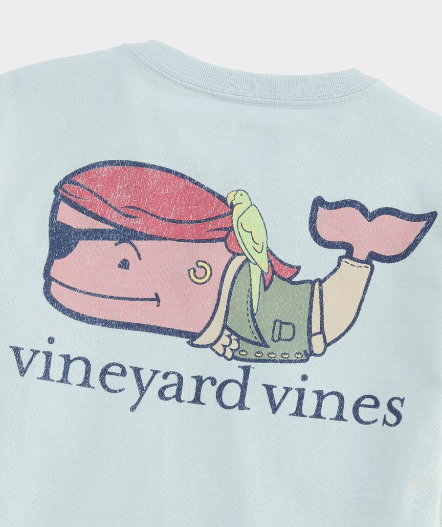 Boys' Pirate Whale Short-Sleeve Pocket Tee