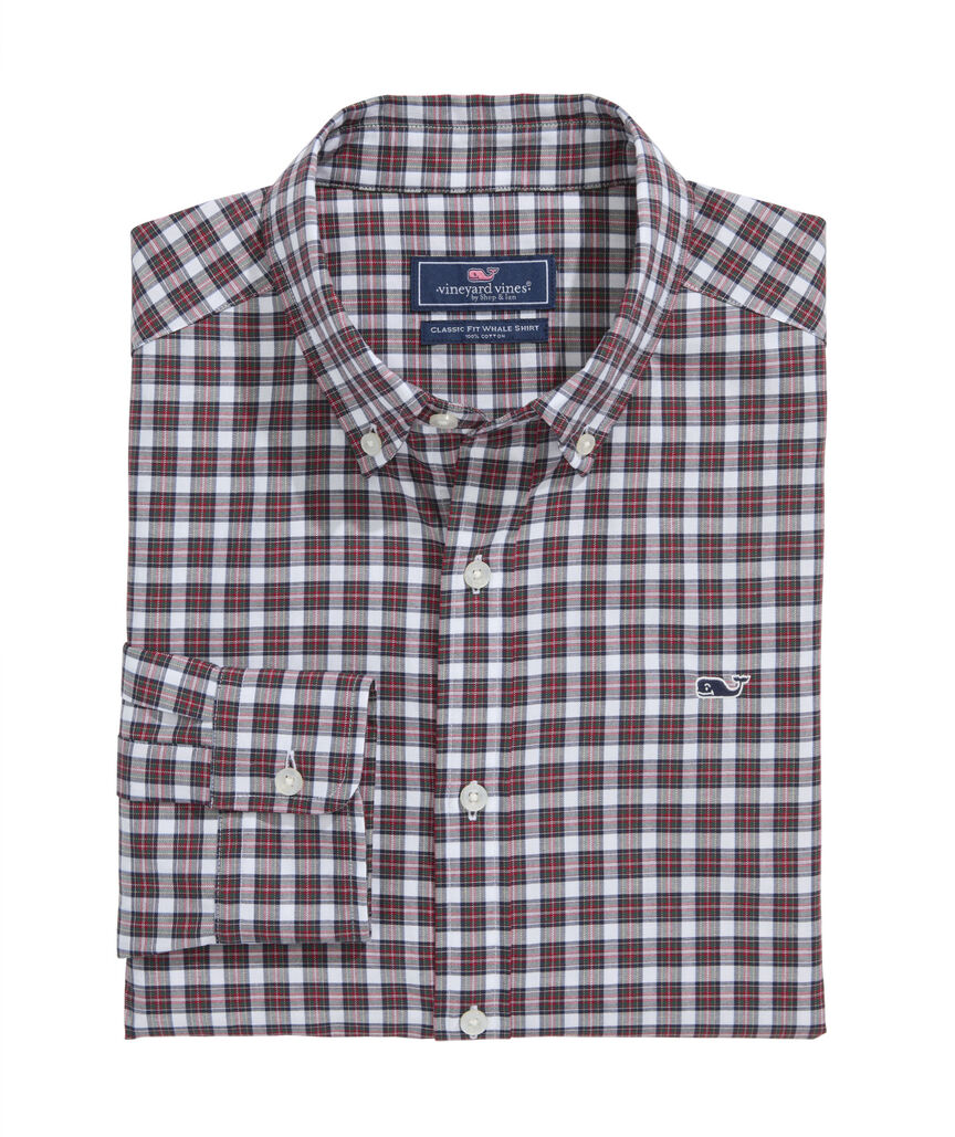 OUTLET Poplin Tartan Shirt