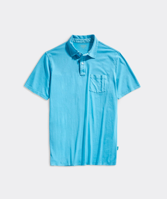 Garment-Dyed Island Polo