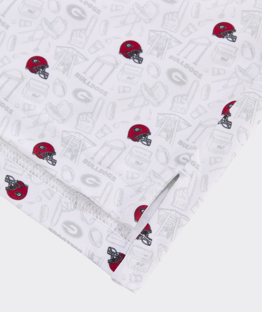 University of Georgia Men's Printed Sankaty Polo