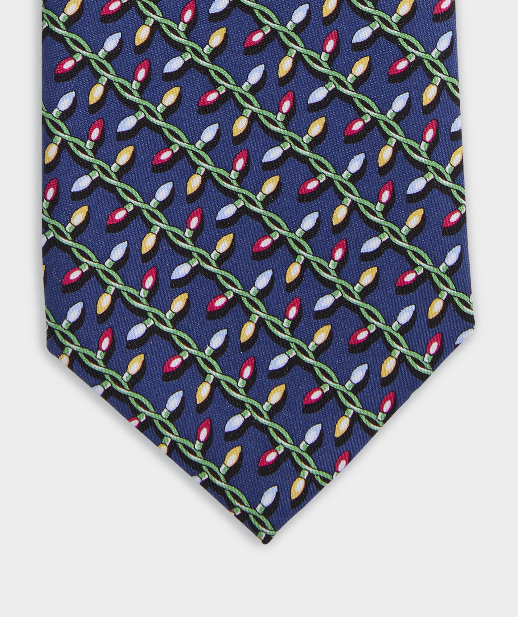 Holiday Lights Silk Tie