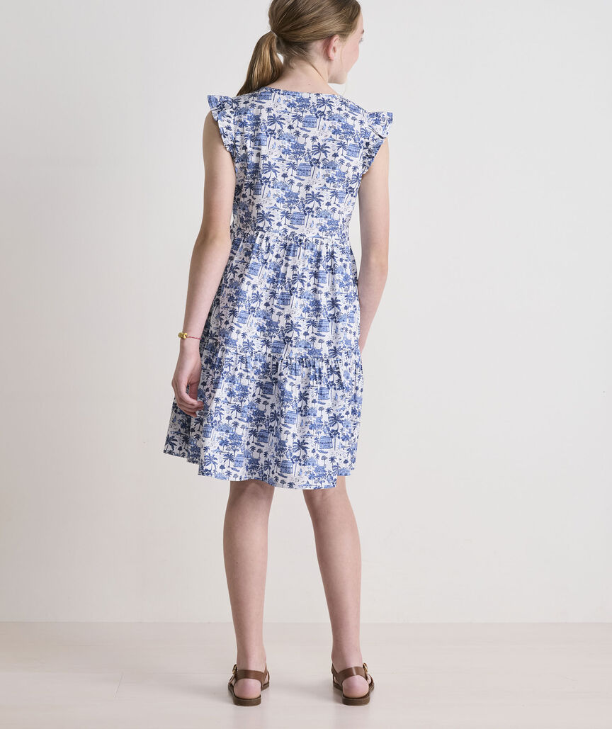 Girls' Evie Poplin Dress