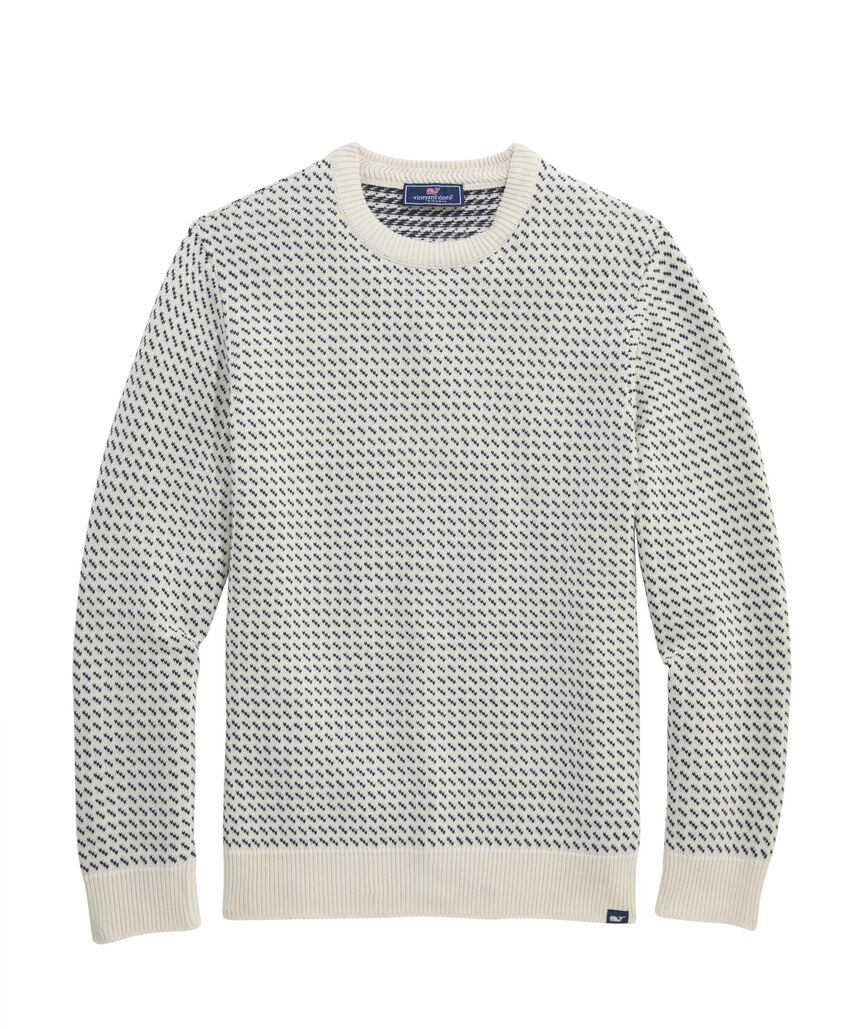 OUTLET Marine Birdseye Crewneck Sweater