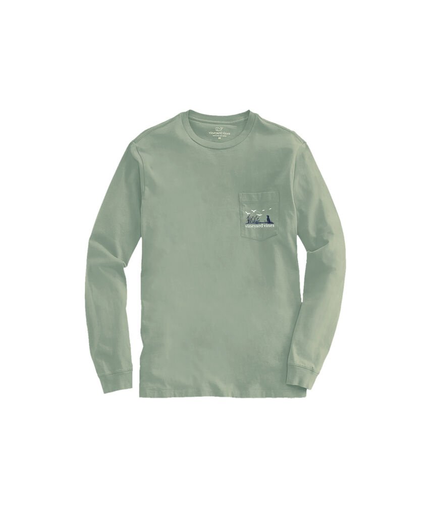 OUTLET Marsh Dog Long-Sleeve Pocket Tee