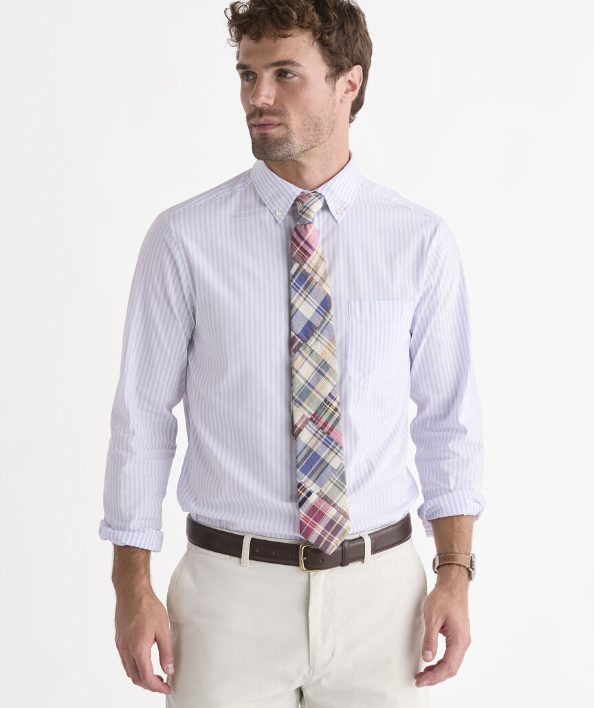 Performance Cotton Stripe Shirt