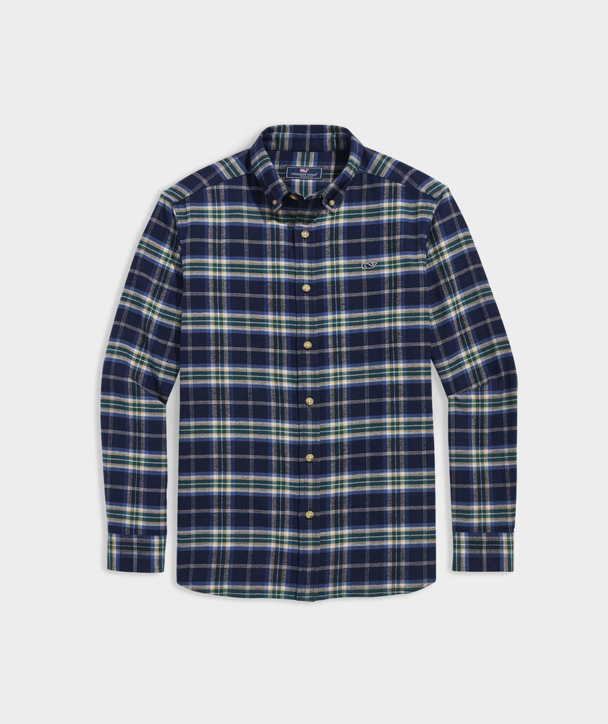 Vineyard Flannel Plaid Shirt