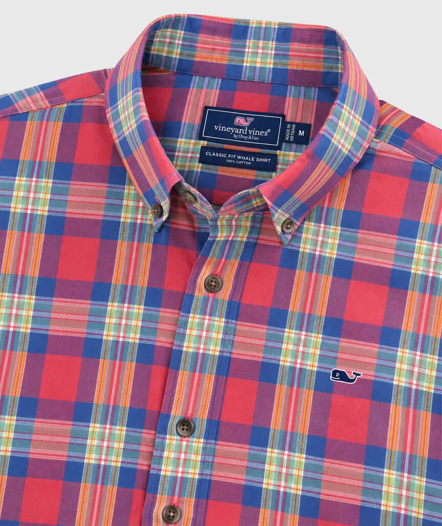 OUTLET Flannel Plaid Shirt