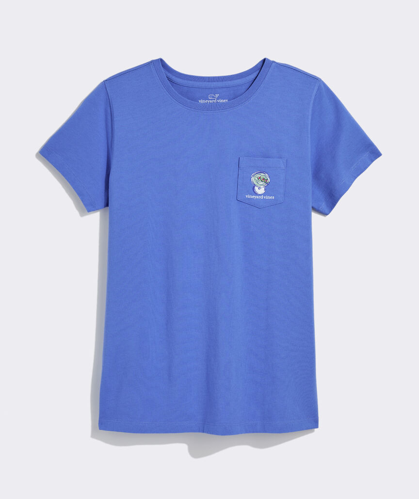 Women's Martini Picnic Short-Sleeve Pocket Tee